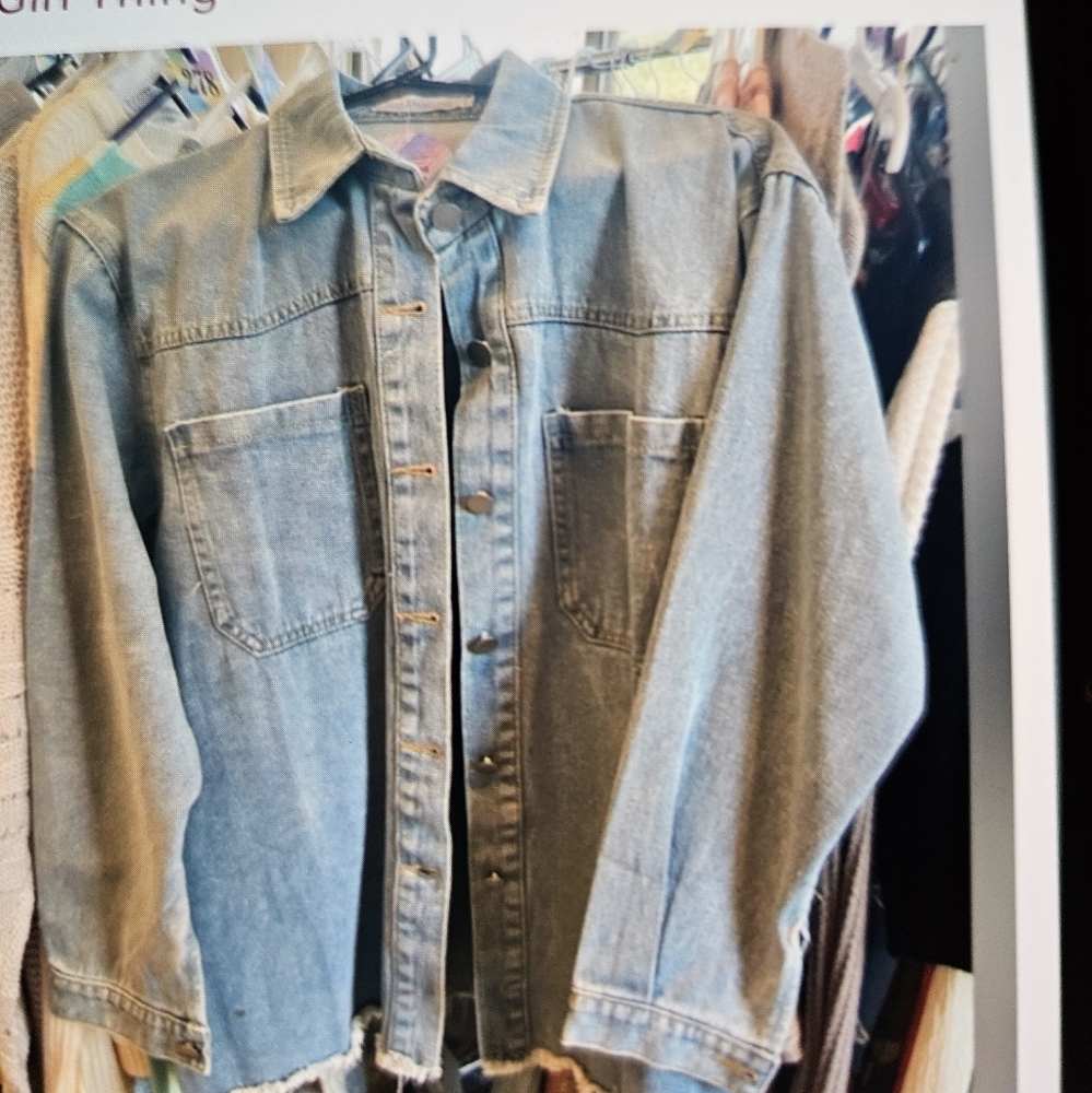 A Girl Thing Denim Jacket